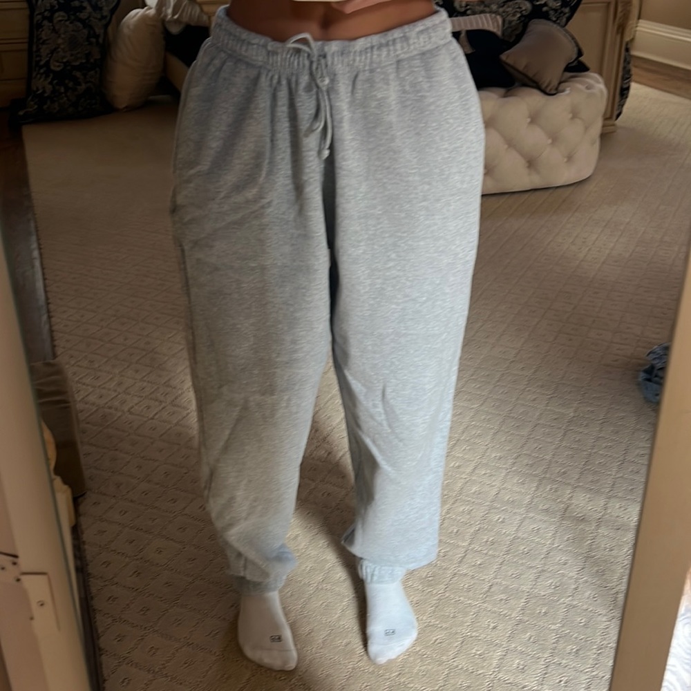 Mens grey sweatpants